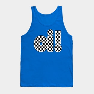 Oi Checkerboard Logo Tank Top